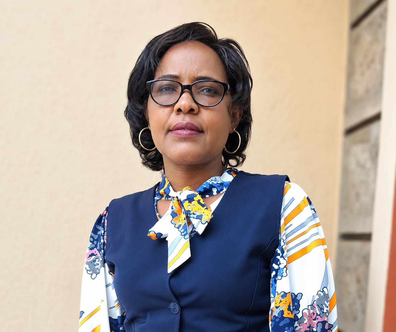 Portrait of the Principal of Thika Girls' Karibaribi Senior School